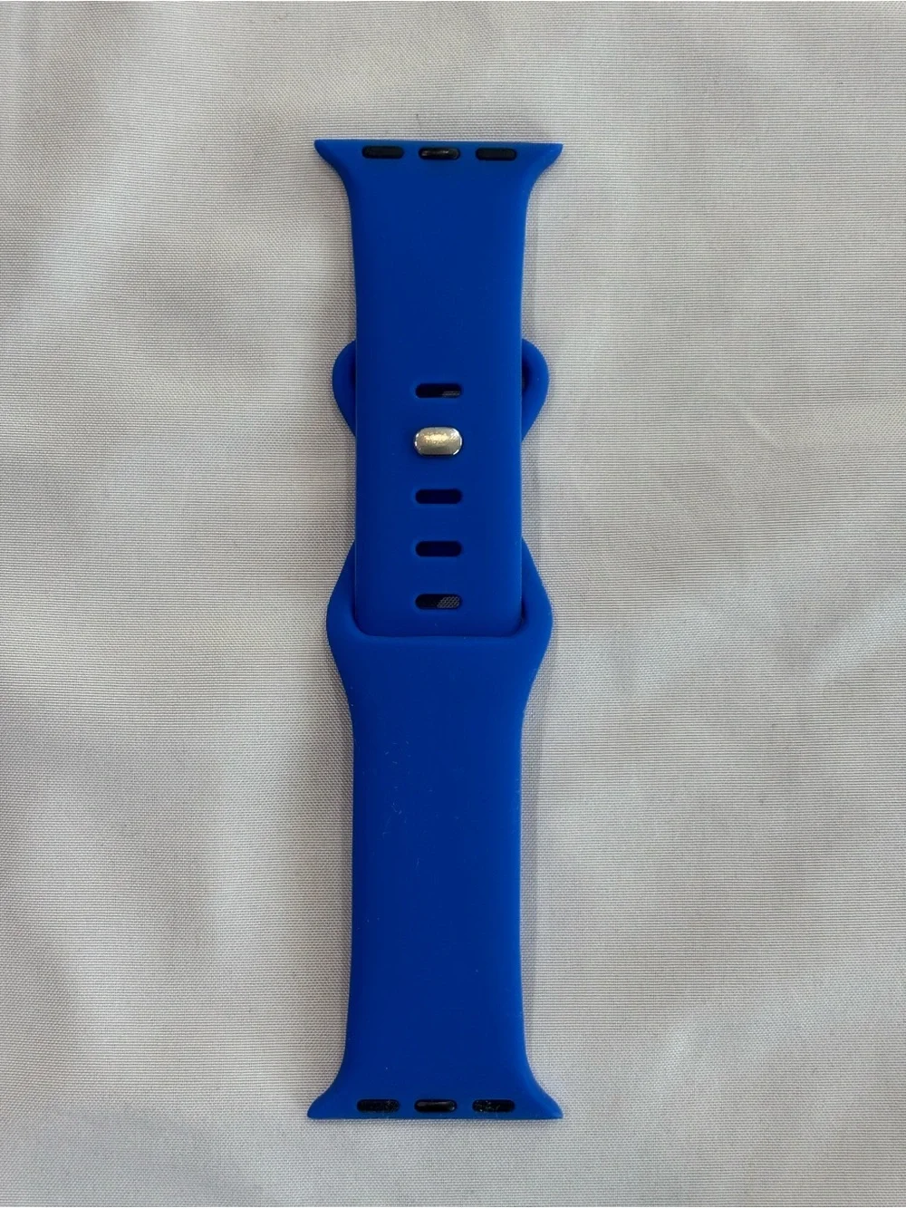 Silicone Apple Watch Bands - Maroon, Navy, Cream, Royal Blue Set of 4 38mm